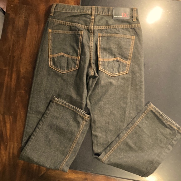 Denim Culture Unisex Jeans Straight Leg 32/32 Preowned Like New Washed blue - Picture 2 of 12